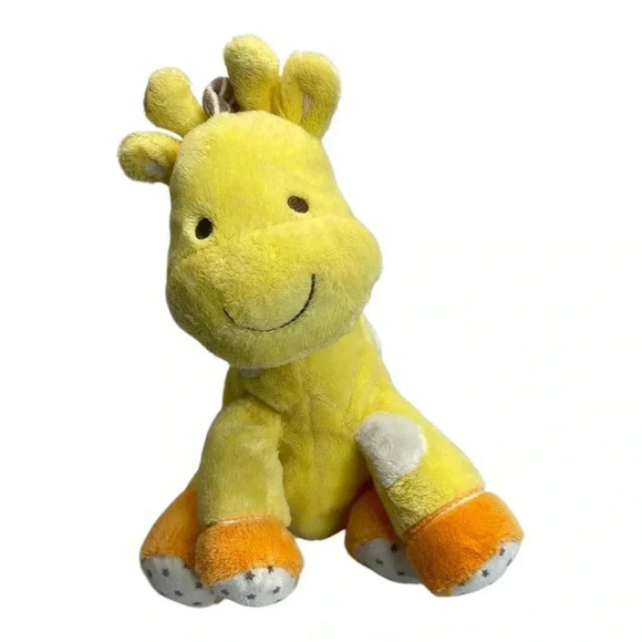 Carters Child of Mine Yellow Giraffe Musical Mobile Wind Up Baby Crib Plush Toy - Picture 1 of 9